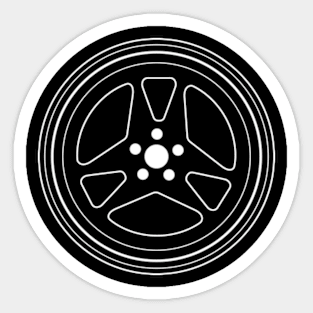 ROTIFORM USF WHEEL outline minimalist T-Shirt design Sticker